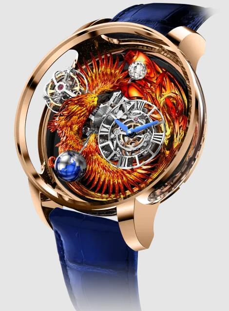 Review Jacob & Co ASTRONOMIA ART STATIC PHOENIX AT102.40.AJ.UA.ABALA Replica watch - Click Image to Close